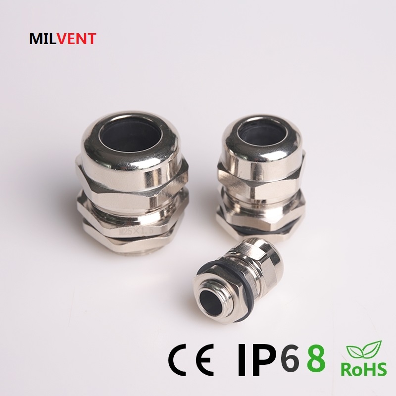 Cable Gland Brass pg29 taper fitting 17-27mm 